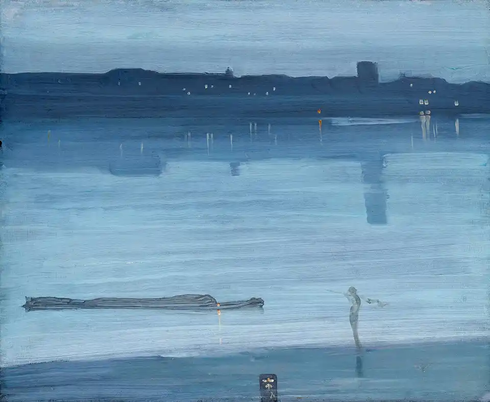 Nocturne  Blue and Silver